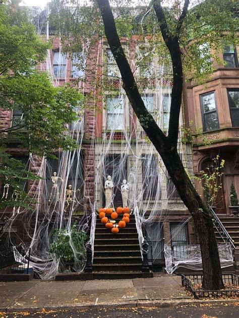 Spooky Halloween Brownstones I Love The Upper West Side