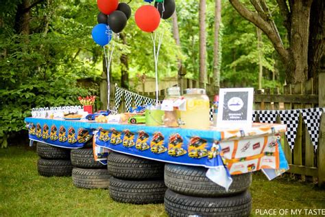 Party Ideas For Boys Hot Wheels Party Printables Place Of My Taste
