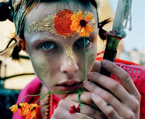 Edie Campbell In ‘gilt Trip By Tim Walker For W Magazine May 2014