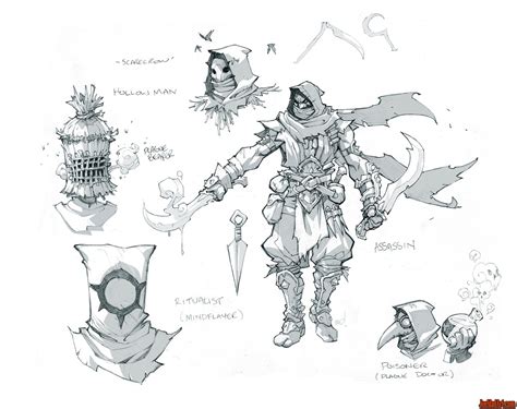 Joe Madureira Battle Chasers Character Design Concept Art Characters