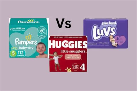 Pampers Vs Huggies Vs Luvs Which Diaper Is The Best The First Time