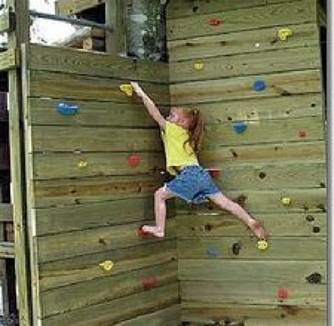How To Build A Kids Rock Climbing Wall Perfect For The Boys Tree