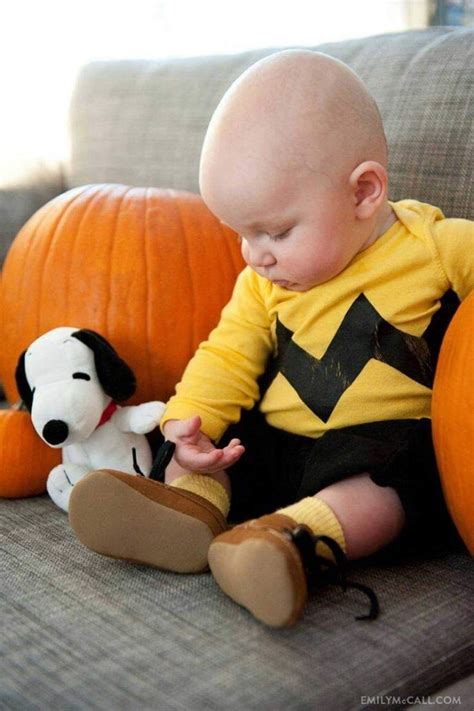 The Cutest Charlie Brown Costume Ever From Emily Mccall Creative Baby