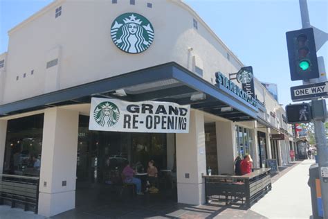 Starbucks Belmont Shore Re Opens With Patio Exclusive Clover Brewing