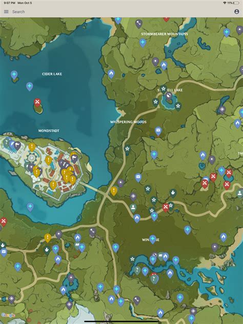 Genshin Impact Anemoculus Locations Map Guide Zilliongamer