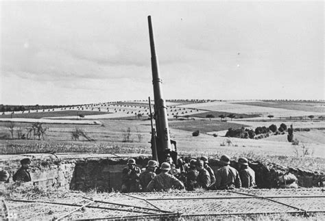 88mm Flak Position On The French Border In 1939 R88mm
