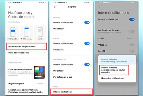 Cómo Ocultar El Contenido De Las Notificaciones En Tu Móvil Xiaomi