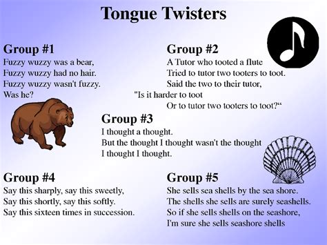 Tongue Twisters Its Time To Exercise Your Tongue Through These English