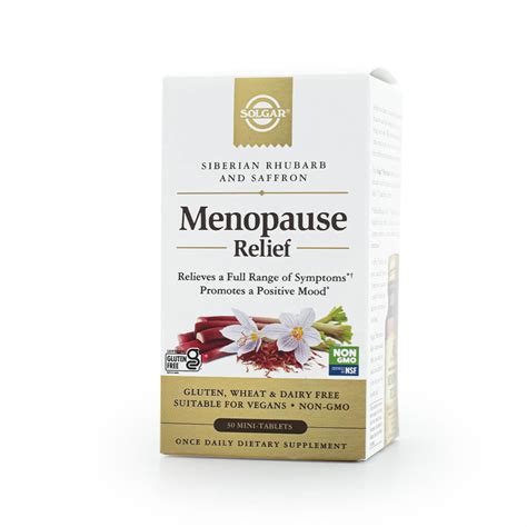 Menopause Relief Solgar Natural Menopause Support