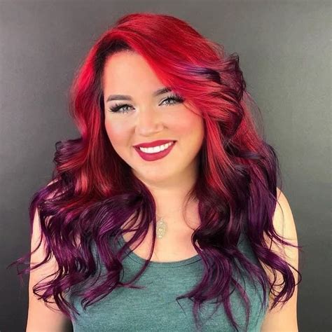 25 Showstopping Red Purple Hair Colors To Rock In 2023