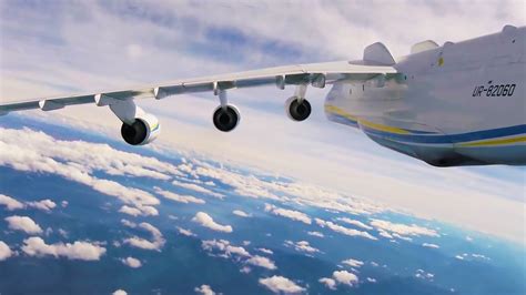 Take An Amazing Flight On The Tail Of The An 225 Mriya The Worlds