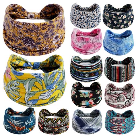 Fashion Knoted Elastic Yoga Sport Casual Headbands Hair Accessories For