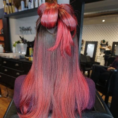 45 Thrilling Ways Of Achieving The Red Ombre Hair Sassy Flames