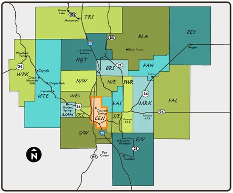 Colorado Springs Zip Code Map Printable Printable Maps Bank2home