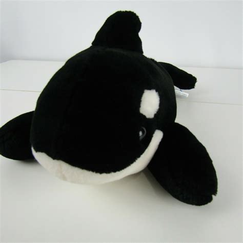 Sea World Orca Killer Whale Shamu Stuffed Animal Plush Kohls Cares For