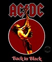 AC/DC - Back in Black Rock Posters, Band Posters, Concert Posters, Bon ...