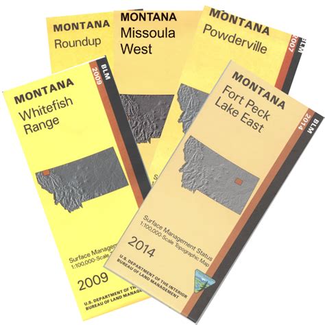Montana Blm Maps Public Lands Interpretive Association