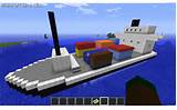 In Minecraft How To Make A Boat Pictures