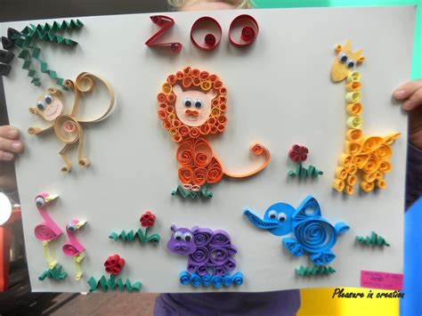 Pleasure In Creation Quilled Zoo