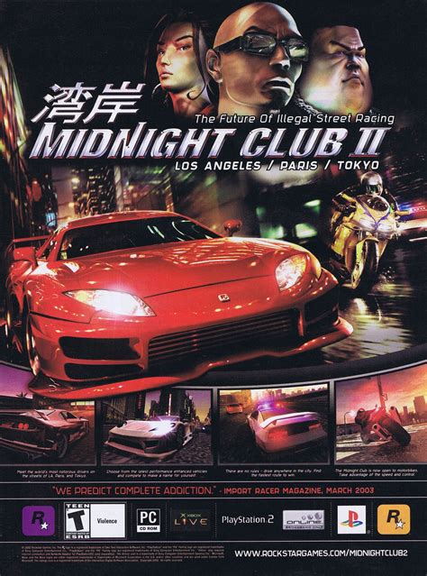 Midnight Club Ii Ps2 Cover