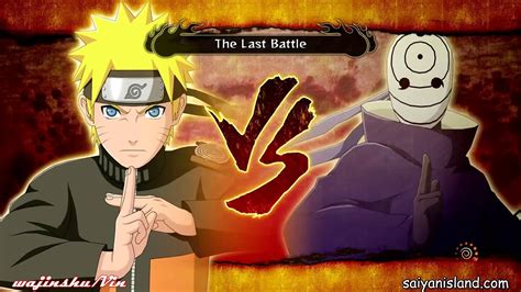 Naruto Shippuden Ultimate Ninja Storm 3 Naruto Vs Tobi Final Boss