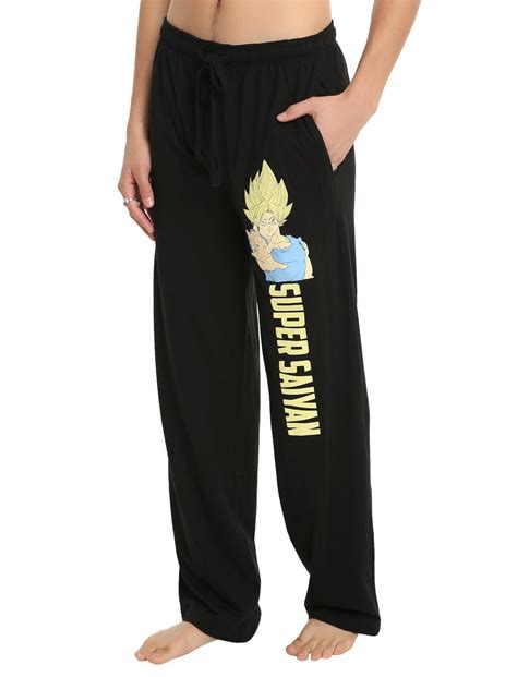 Dragon Ball Z Super Saiyan Guys Pajama Pants Hot Topic