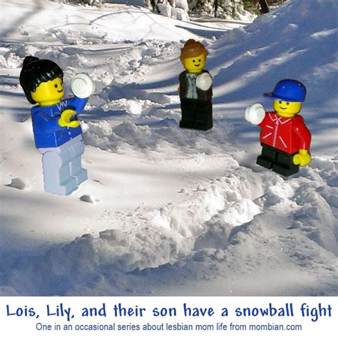 A Wintry Entry In My Occasional Series About Lois And Lily The Lego