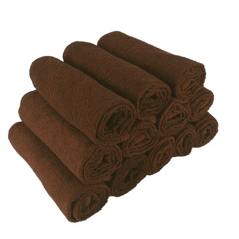 Wholesale 16 X 27 Brown Hand Towels 100 Cotton