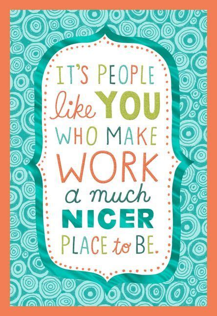 You Make Work A Nicer Place Administrative Professionals Day Card