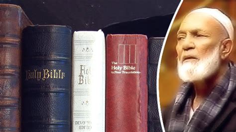 Different Bibles By Ahmed Deedat Youtube