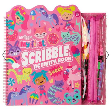 Smiggle My First Scribble Activity Books Shopee Malaysia