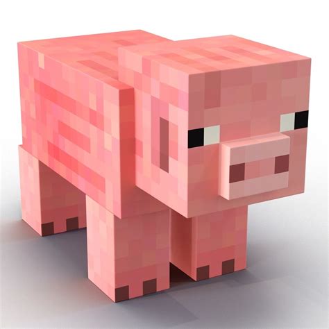Minecraft Pig 3d Mineraft Things