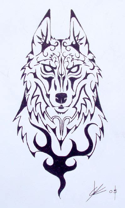 Fire Wolf By Black Wolf Ink On Deviantart