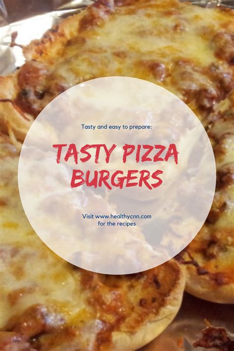Tasty Pizza Burgers┃pizza Burgers┃pizza Burgers┃pizza Burgers Recipe
