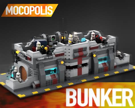 Lego Moc Sw Clone Base Bunker By Mocopolis Rebrickable Build With Lego