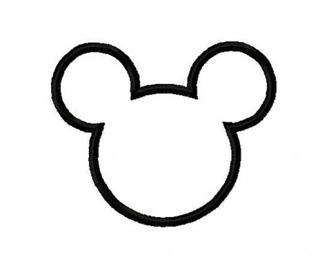 Free Mickey Mouse Ears Outline Download Free Mickey Mouse Ears Outline
