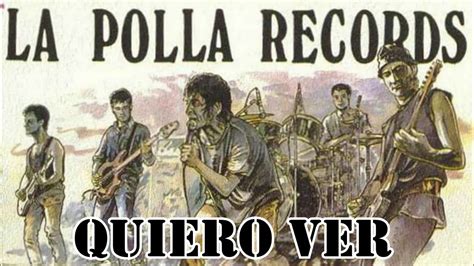 La Polla Recordsquiero Verdirecto1989 Youtube