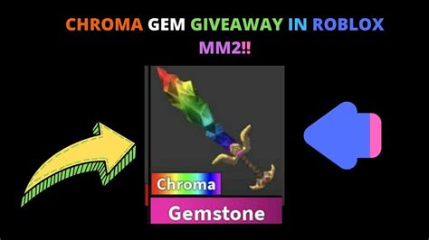 Mix them with swarovski crystal & czech glass. CHROMA GEMSTONE LIVE GIVEAWAY IN MM2! ROBLOX MM2 CHRISTMAS ...