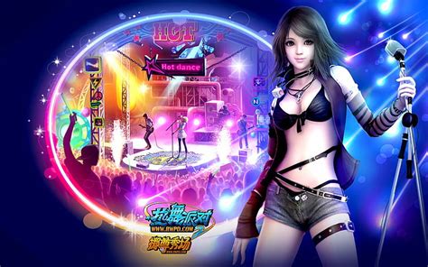 Online Crop Hd Wallpaper Video Game Hot Dance Party Wallpaper Flare