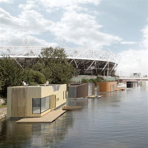 London Floating Homesbaca Architectsdezeensqa Floating
