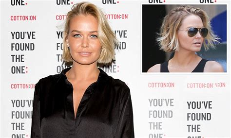 Lara Bingle Reveals How To Get Her Iconic Bob Hairstyle Daily Mail Online