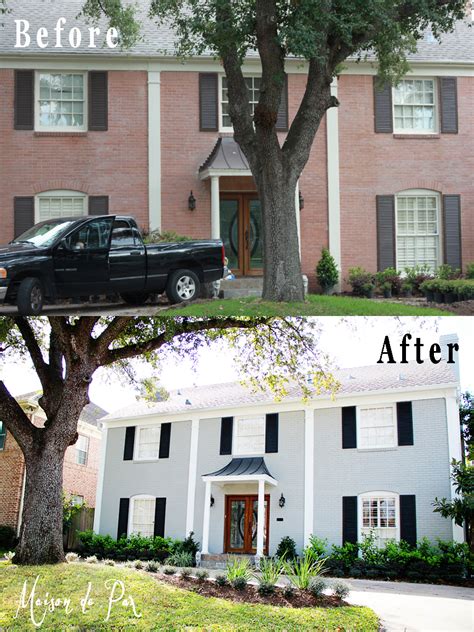 Follow along with this transformation of a 1950s painted brick rambler. 301 Moved Permanently