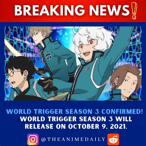 World Trigger Season 3 Confirmed World Trigger Season 3 Will Release
