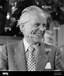Prof. Rudolf Moessbauer, a physicist, at the meeting of Nobel Laureates ...
