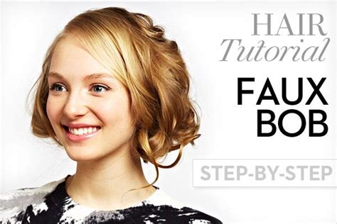 FASHION Magazine Cropped Hair Without Commitment Learn How To Create