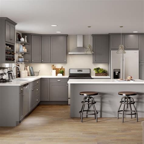 Since their founding they have specialized in kitchen storage and kitchen cabinets. Hampton Bay Cambridge Shaker Assembled 27x34.5x24 in. Base ...