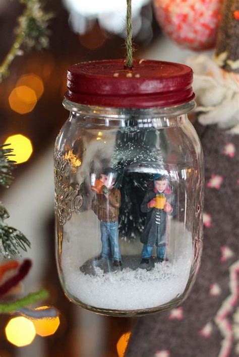 Creative Diy Snow Globe Mason Jars Ideas 54 Christmas Decorations