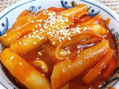 Little Cookery Book Tteokbokki Korean Rice Cake