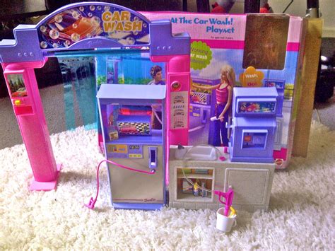 Barbie Playset Review Barbie At The Carwash Playset 2001