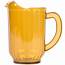 Carlisle 554013 VersaPour 60 Oz Amber Polycarbonate Beverage Pitcher